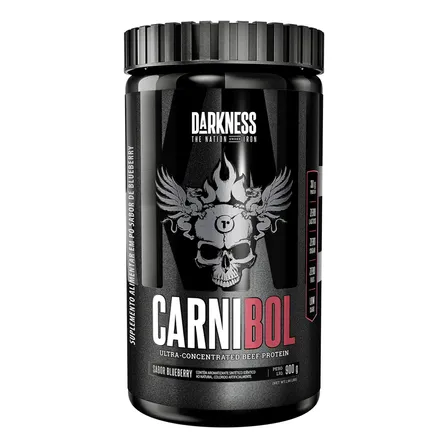 Whey Proteína De Carne Carnibol Blueberry 900g Darkness