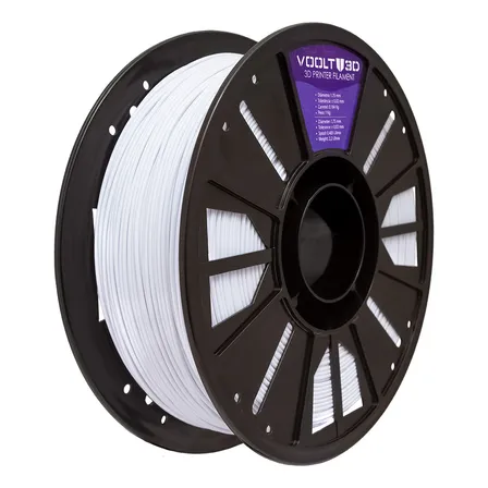 Voolt3d Pla Filamento Branco Dental 1kg 1.75mm