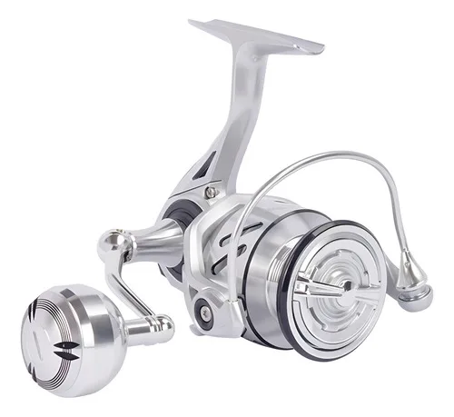 Molinete Edge 1000 Hsx 7 Rolamentos - Ranmi Cor Prateado Lado Da Manivela Direito/esquerdo