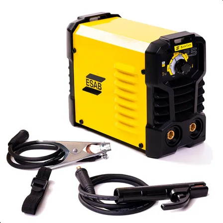 Máquina De Solda Inversora Esab Bantam 2.5 Bivolt 110v/220v Amarelo 127/220v