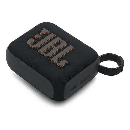 JBL Caixa De Som Go 4 Black À Prova D'água JBLGO4BLK Cor Preto