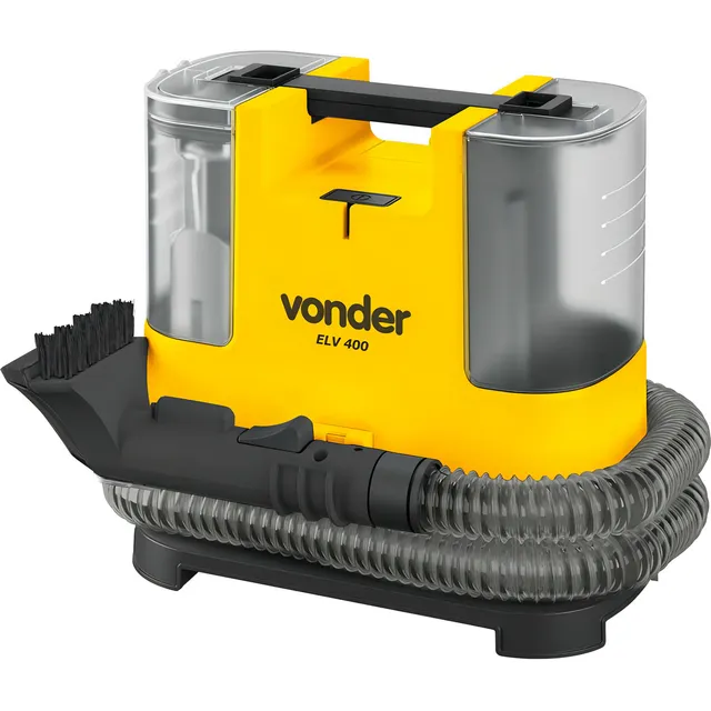 Extratora Portátil Para Limpeza Estofados Elv400 Vonder Amarelo 127v