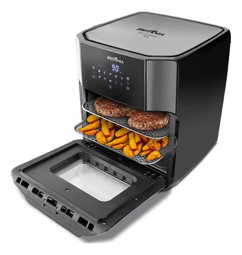 Fritadeira E Forno Britânia Air Fry Oven Bfr2100p Preto