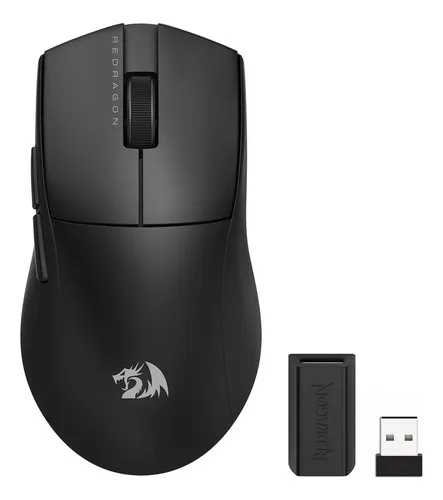 Mouse Gamer Redragon King Pro 1K Preto Preto - M916-PRO-1K
