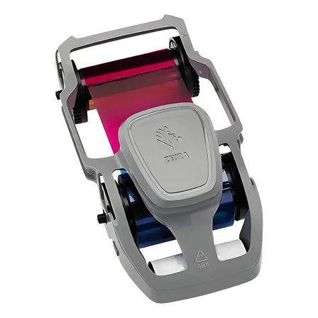 Ribbon color zebra 800300-250br p/ impressora zc100/ zc300