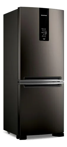 Geladeira Brastemp Ff Inverse 447l Black Inox - Bre57fe