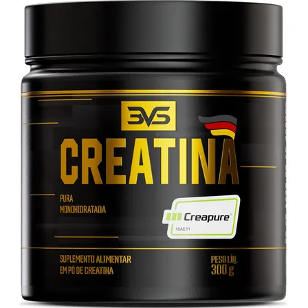 Creatina Creapure® 300g - 100% Pura E Produzida Com Matéria-prima Alemã - 3vs Nutrition