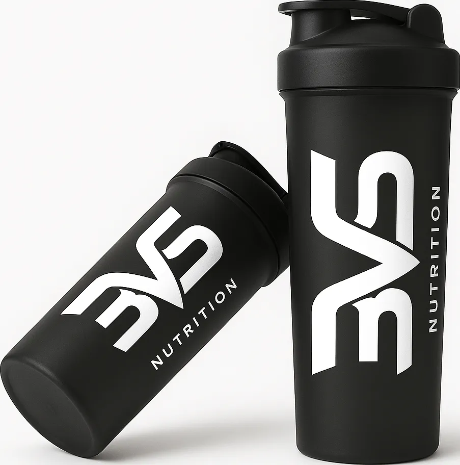 COQUETELEIRA / SHAKER Preta - Academia 600ml - 3VS Nutrition