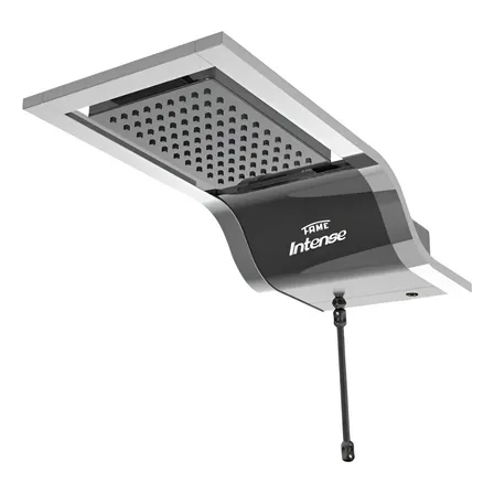 Chuveiro Ducha Eletrônica Intense Fame 7800w Super Potente Preta 220 V Preto 220v 7.8 Kw