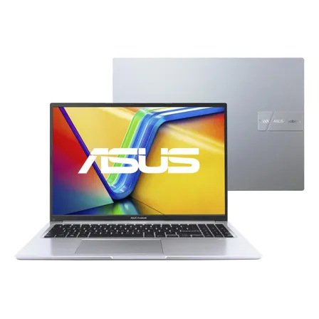 Notebook Asus Vivobook 16 Intel Core I7 1355u 16gb Ram 1tb Ssd Windows 11 Home Tela 16 Fhd Cool Silver X1605va-mb764w Prateado