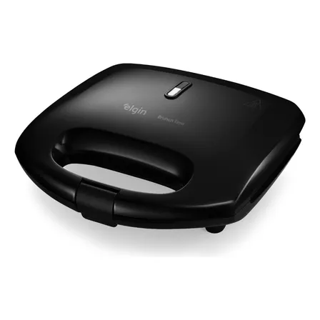Sanduicheira Brunch Time 2 Em 1 Elgin Antiaderente Preta 220v