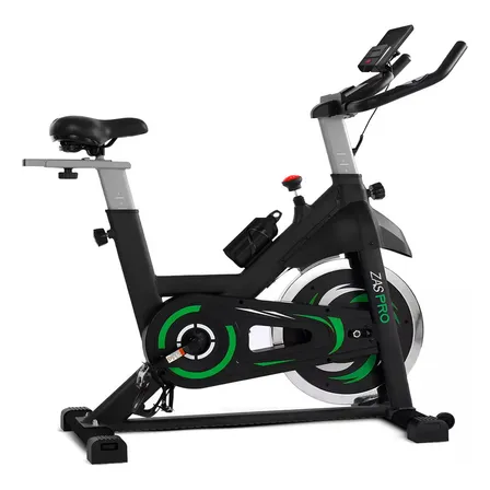 Bicicleta Ergométrica Spinning Mbx 20kg Roda Inércia Preto/verde