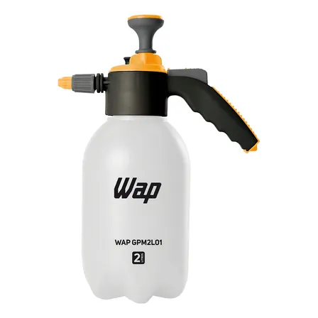 Pulverizador Manual 2l Wap Gpm2l01 C/ Bomba Compressão Prévia Cor Amarelo Com Preto E Cinza
