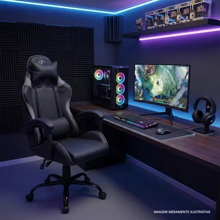 Cadeira Gamer Tgt Heron Tc2, Preto, Tgt-hrtc-bl03