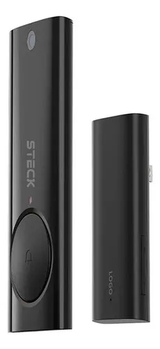 Foto Porteiro Olho Mágico Inteligente, Ambiente Conectado, Steck Cor Preto 220