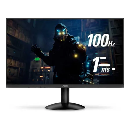 Monitor Gamer Aoc 21,5 Full Hd 100hz 1ms 22b30hm2 Preto 127/220V