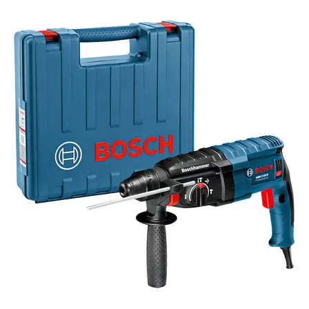 Martelo rotativo Bosch Gbh 2-24 D 820w, em estojo Azul
