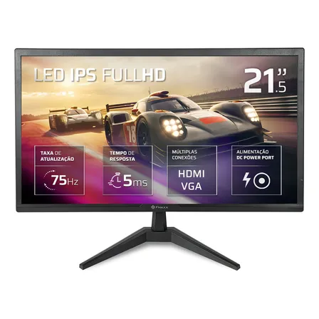Monitor Fmaxx FireMax MW21V 21''5 Led Com Hdmi Vga Vesa Preto