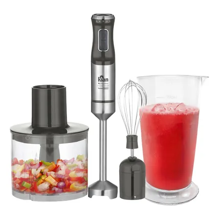 Mixer Chef Casa 3 Em 1 Potente Turbo 1000w Processador Triturador Com Fuet Batedor De Claras Em Neve Super Misturadora 5 Velocidades Liquefazer Batedor - Kian Cinza-escuro 127v