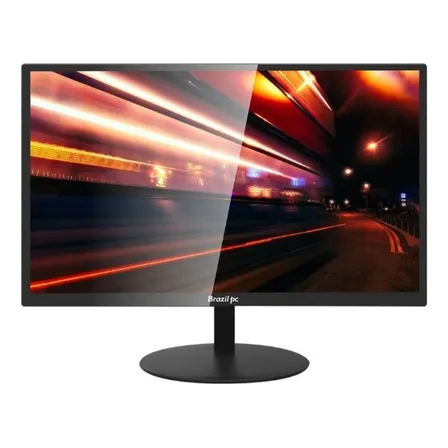 Monitor Led 19 Brazil Pc Hd Cor Preto