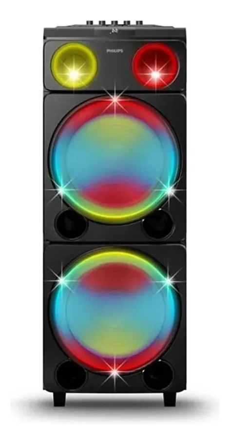 Caixa De Som Philips Tax5509 Party Speaker - Preta