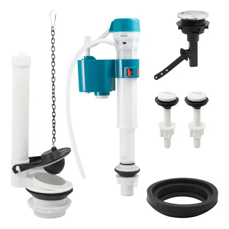 Kit Reparo Caixa Acoplada Completo Mecanismo Universal