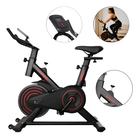 Bicicleta Ergométrica Para Sprinning Vertical Fitness KNakasaki Preto