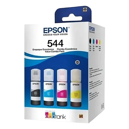 kit refil epson 544 preto amarelo ciano magenta tinta 4 cores