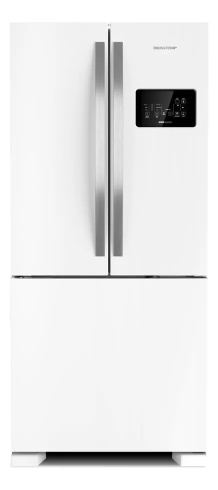 Geladeira Brastemp Frost Free French Door Bro85ab Inverter Branco
