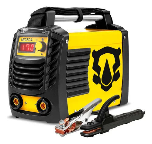 Maquina De Solda Eletrica Inversora Mma Tig Eletrodo 170a Mi250a The Black Tools
