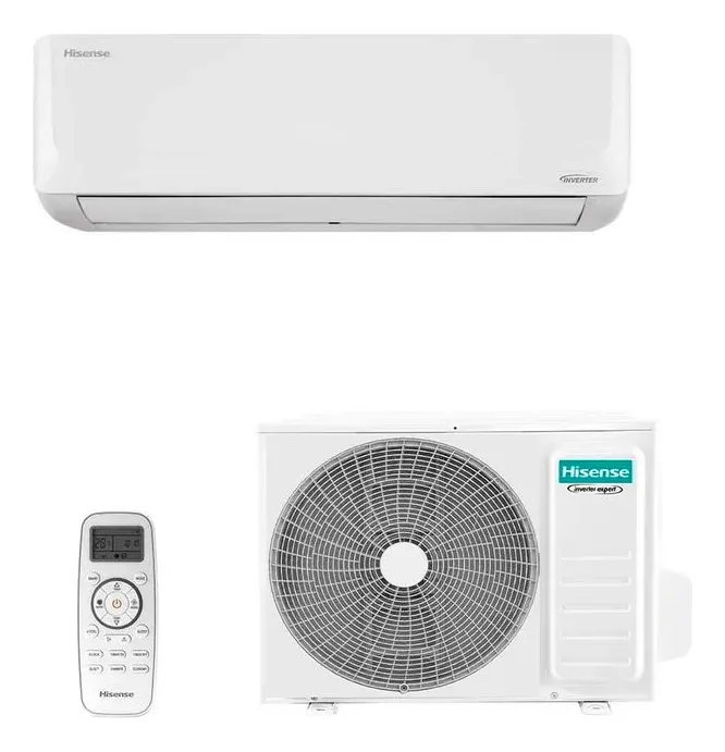 Ar Condicionado Split Hi Wall Hisense Connect Inverter 12.000 Btus Frio R-32 Branco 220v