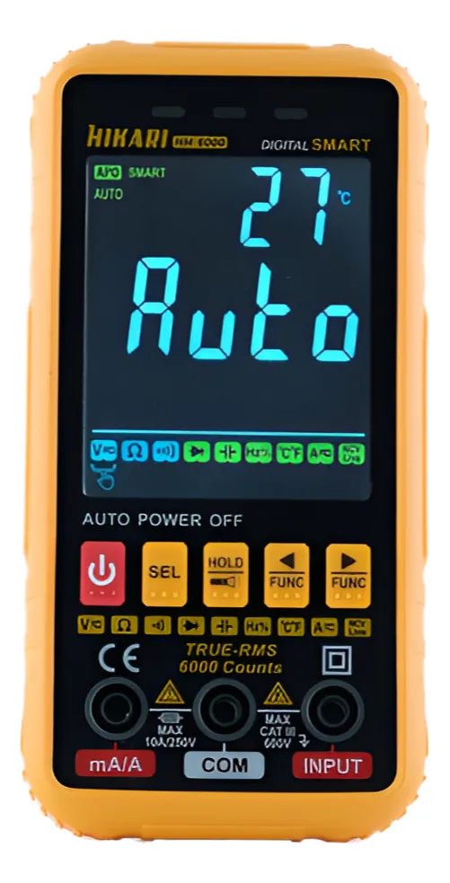 Multimetro Digital Hikari Hm-6000 Smart