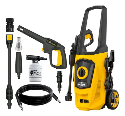 Lavadora De Alta Pressão The Black Tools Tblv175 1750psi Potência De 1500w Amarelo 220v 50 Hz/60 Hz