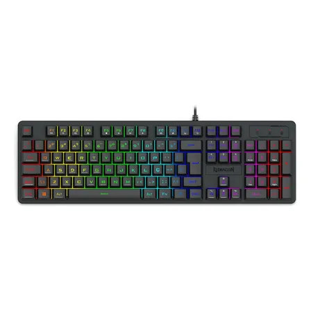 Teclado Redragon Membrana Gamer Netherbane Rgb K521-rgb