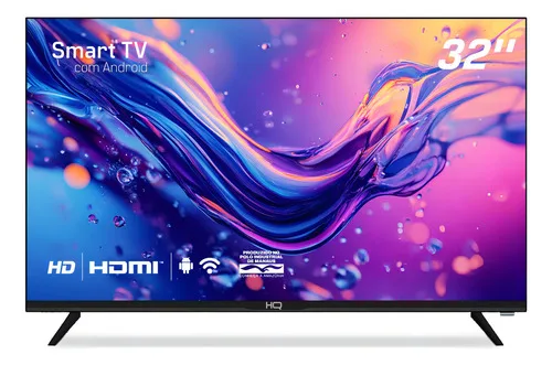 Smart Tv Hq 32 Hd Android 12 Design Slim Hqs32nkhm