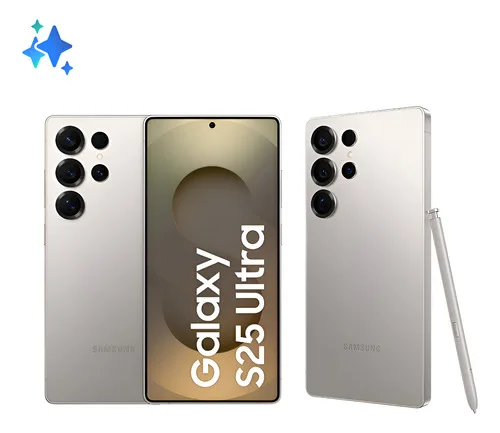 Celular Samsung Galaxy S25 Ultra 5g, 256gb, 12gb, Câm. Quád. Cor Cinza