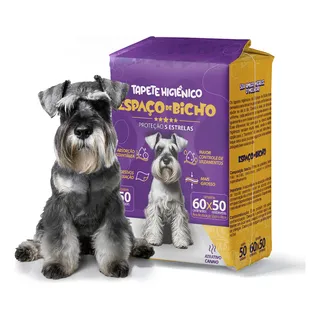 Tapete Higiênico Espaço De Bicho Para Cães 50x60cm 50 Uni