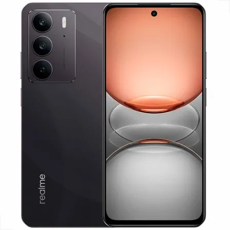 Smartphone Realme C75 Dual Sim 256 Gb 8 Gb Ram Preto Storm Black