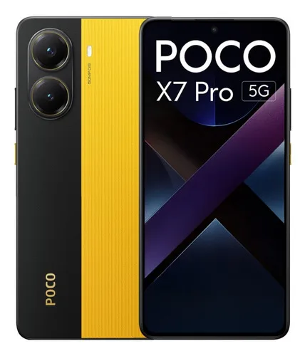Celular Xiaomi Poco X7 Pro 5g Dual Sim 512gb Amarelo 12ram 50mpx