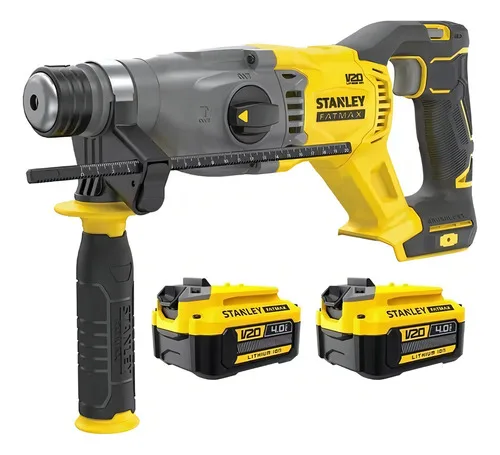 Martelete 2 Baterias 20v 4ah Rompedor Perf. Sbh900 Stanley