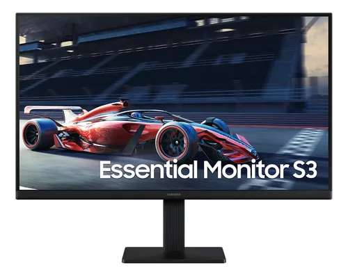 Monitor Gamer Samsung 24 Fhd,100 Hz, Hdmi, Vga,preto, S3 127/220v