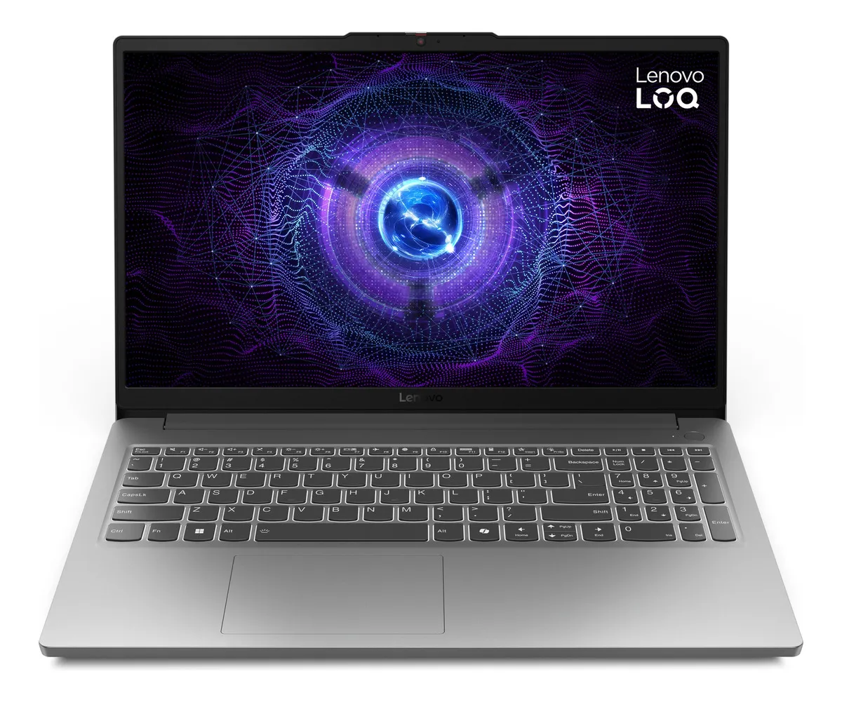 Notebook Lenovo LOQ-e 15iax9e Intel Core i5-12450hx 16gb 512gb Ssd Rtx 3050 Linux 15.6 - 83mes00000 Luna Grey