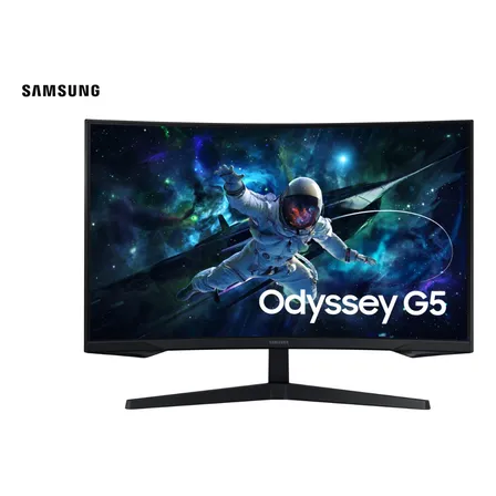 Monitor Gamer Samsung Odyssey G5, 32 ,qhd, 165hz,1ms,hdmi,dp Preto