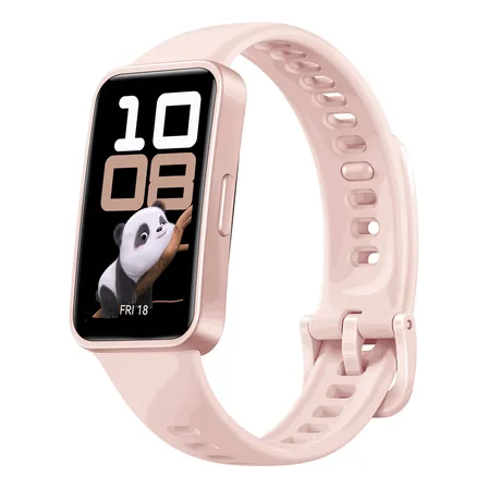 Smartwatch HUAWEI Band 10 Caixa de Polímeros Duráveis Análise do Sono em Nível Profissional Assistente de Bem-estar Emocional Relógio Smartwatch Compatível com Android e iOS Rosa