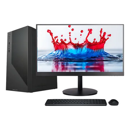 Computador Completo Office Fácil Intel Core I5 4570 4ª Geração 16gb Ram 240gb Ssd Monitor 20 75hz Hdmi Windows 10 Pro Trial Bluepc Cdf-099of 240 Gb 16 Gb Intel Hd Graphics