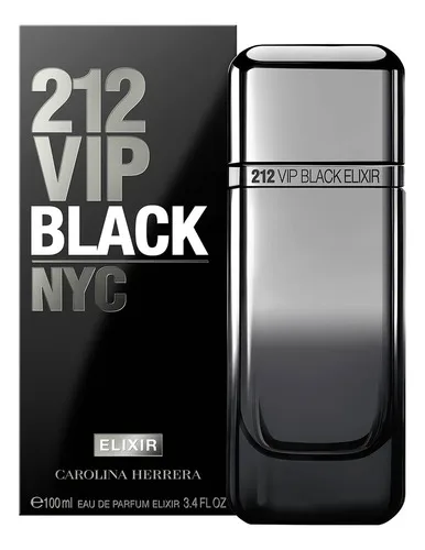 Perfume Carolina Herrera 212 VIP black elixir eau de parfum elixir 100 ml masculino