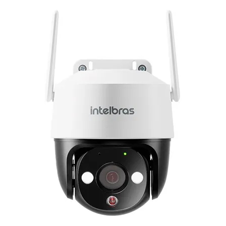 Câmera Inteligente Im7 + 3mp De Resolução Branca Intelbras Branco