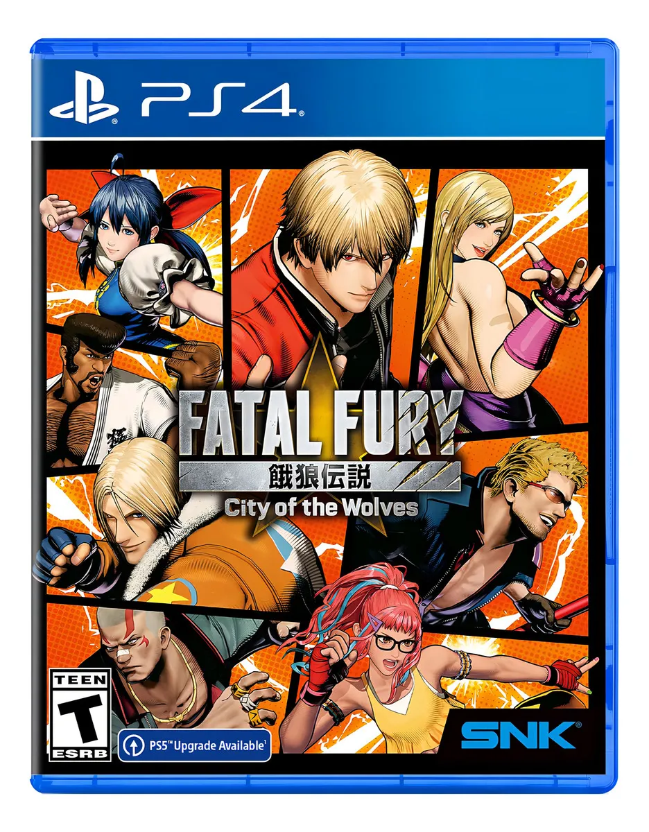 Fatal Fury City Of The Wolves Special Edition PS4 Midia Fisica