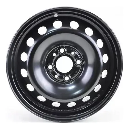 Roda Ferro Aco Aro 14 Fiat Diversos Modelos 52059490 Fiat Cor Preto