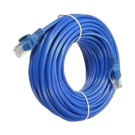 Cabo De Rede Cat6 20 Metros Ethernet Lan Giga 10/1000 Marca MFL